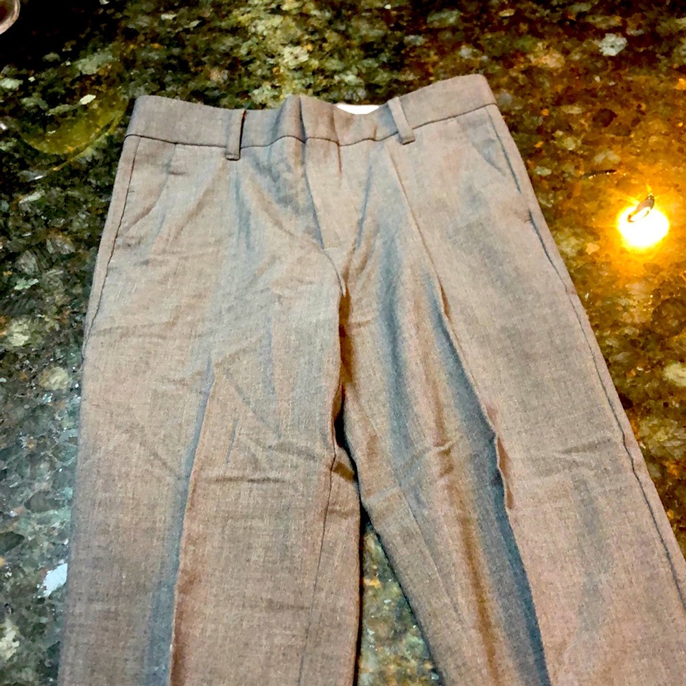 Boys Grey Dress Pants.
